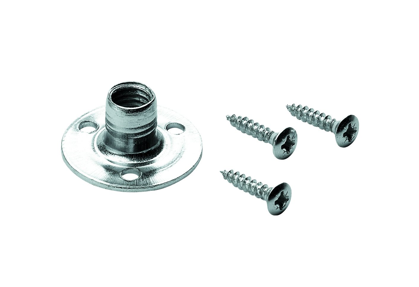 Užsukama veržlė HETTICH, 4 vnt., M8 x 10 mm, cinkuota, 9100644