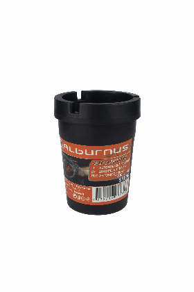 Automobilinė peleninė ALBURNUS, juodos spalvos, ABS plastikas