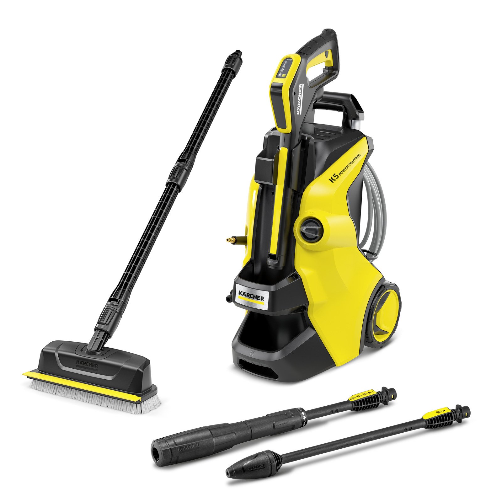 Aukšto slėgio plovykla KARCHER K 5 Power Control Flex, Stairs EU, slėgis iki 145 bar, vandens srautas 500 l/h, galia 2,1 kW, 1.324-711.0