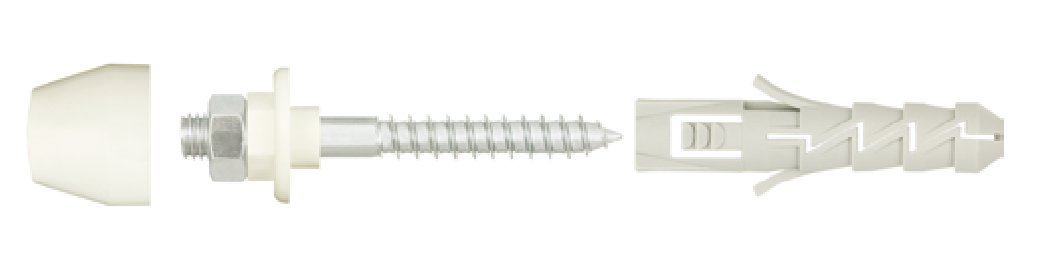 Praustuvų tvirtinimas KOELNER, 14 x 70 mm, 2 vnt.