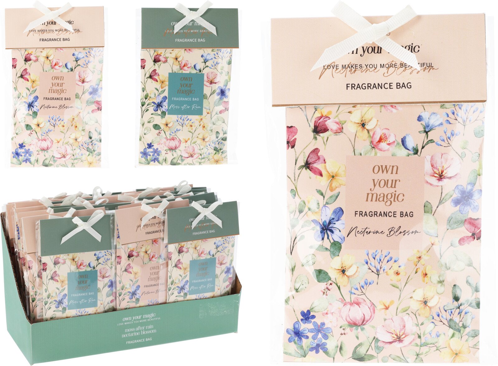 Kvepiantis maišelis, 2 skirtingi kvapai, 9 x 14 cm