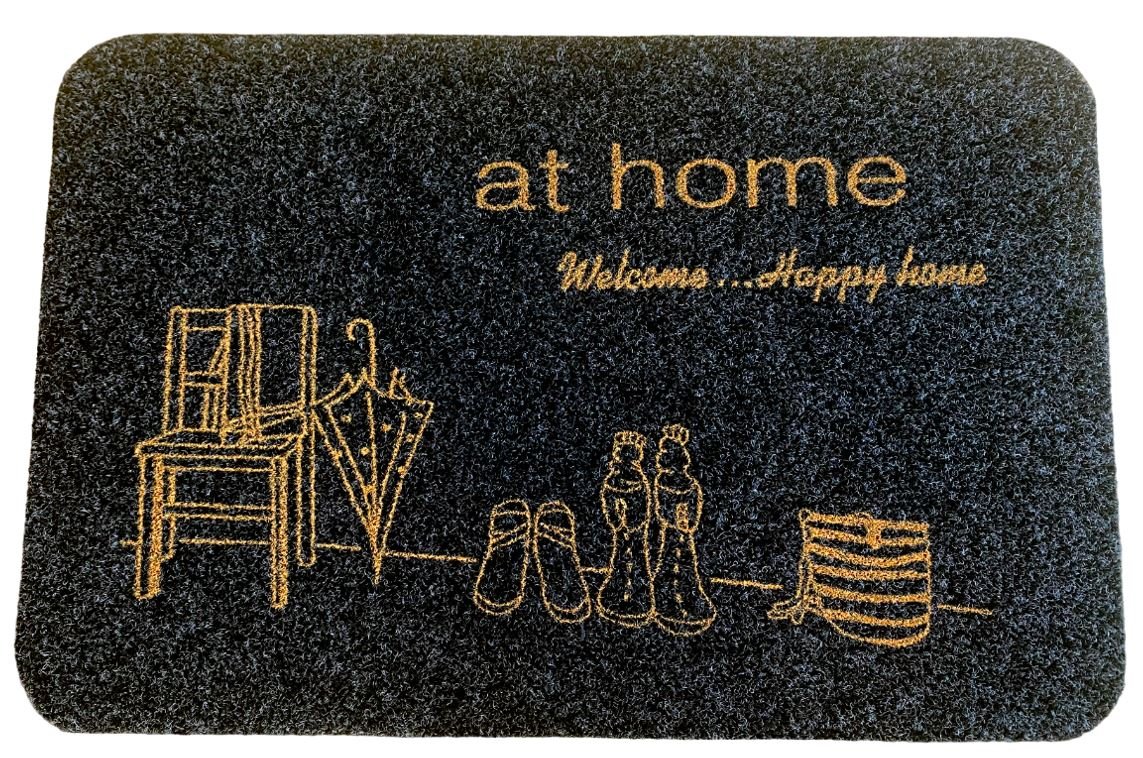 Kilimėlis RICCO Porto Umbrellas, 40 x 60 cm, tekstilinis, 869-011