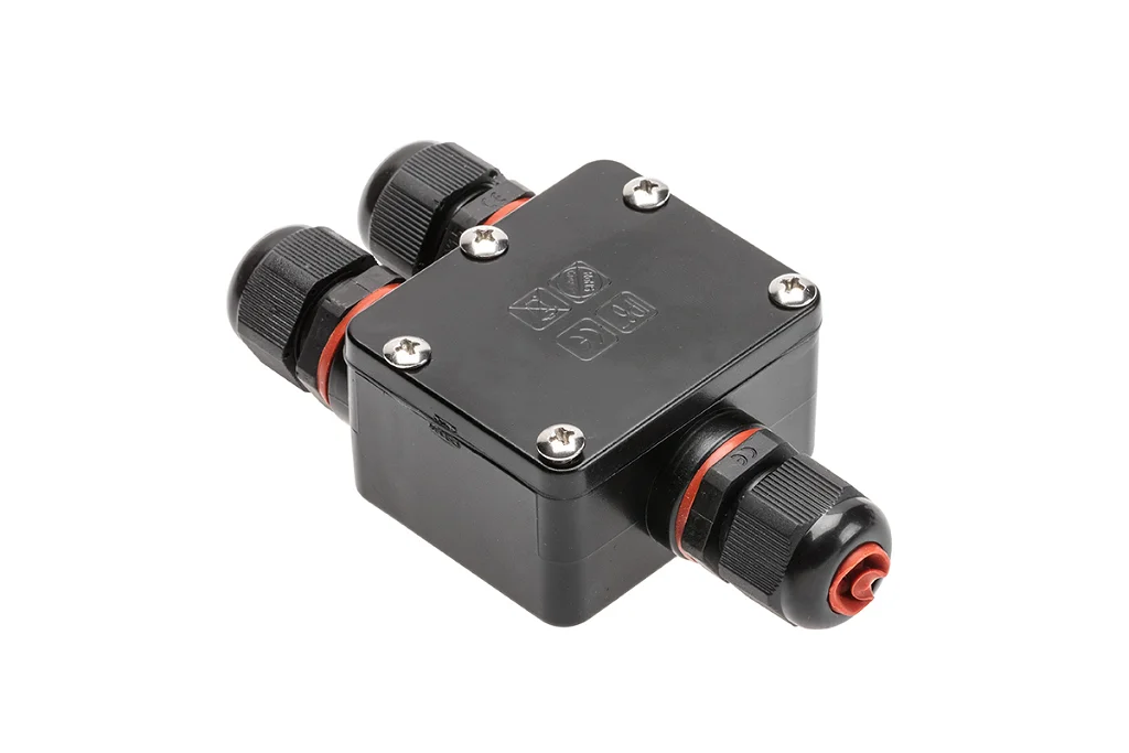 Jungtis laidams GTV Wzl-4, 3 x 2,5 mm, dėžutė, iš 1 laido į 2 laidus, IP68