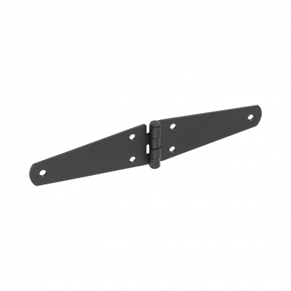 Lankstas DOMAX, ZTS 200 C, spl. juoda, 200x40x2 mm, 80882