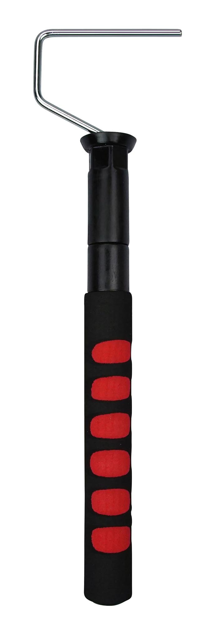 Teleskopinis radialinis kotas voleliui 41-85 cm ilgio, 10 cm pločio 