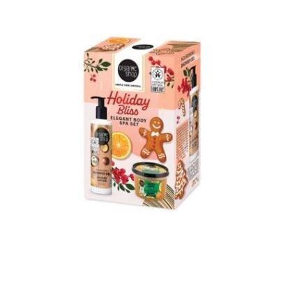 Kūno priežiūros rinkinys ORGANIC SHOP Holiday bliss