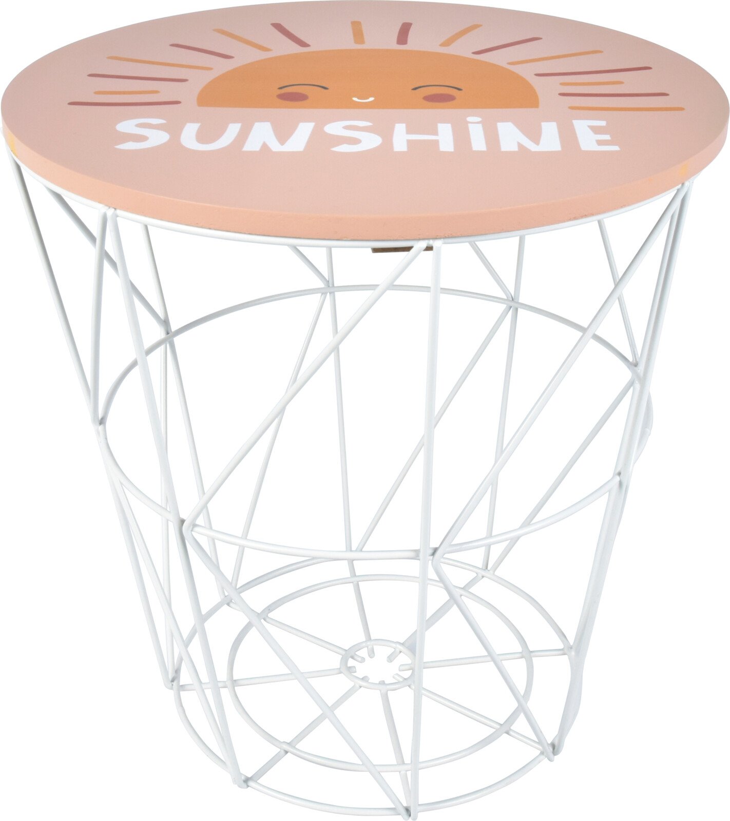 Staliukas su vieta daiktams KIDS, 3 skirtingi dizainai, 30 x 30 x 30 cm