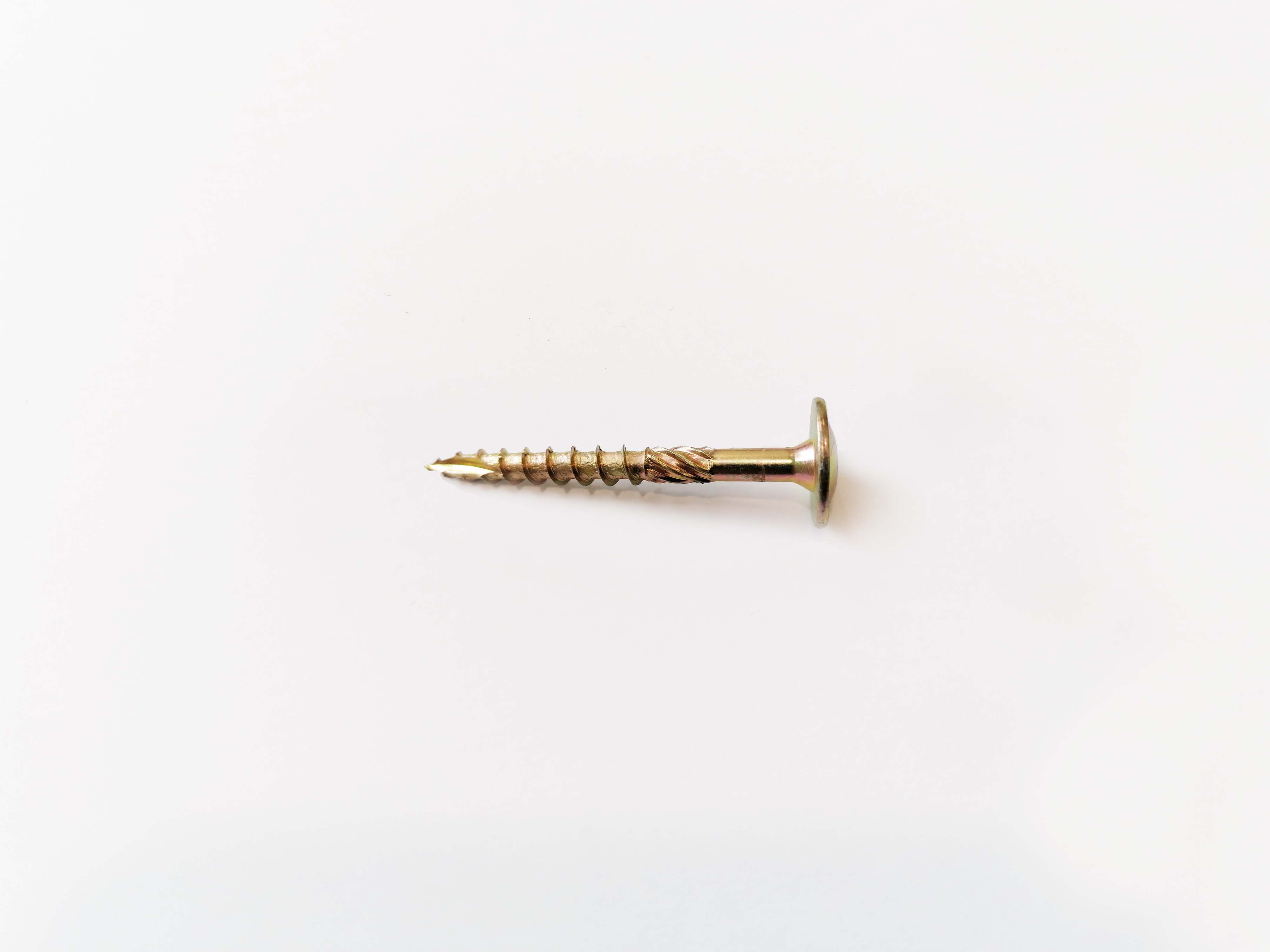 Konstrukciniai medsraigčiai ROBUS, 6 x 70 / 42 mm, praplatinta galva, cinkuoti, 100 vnt., TORX30