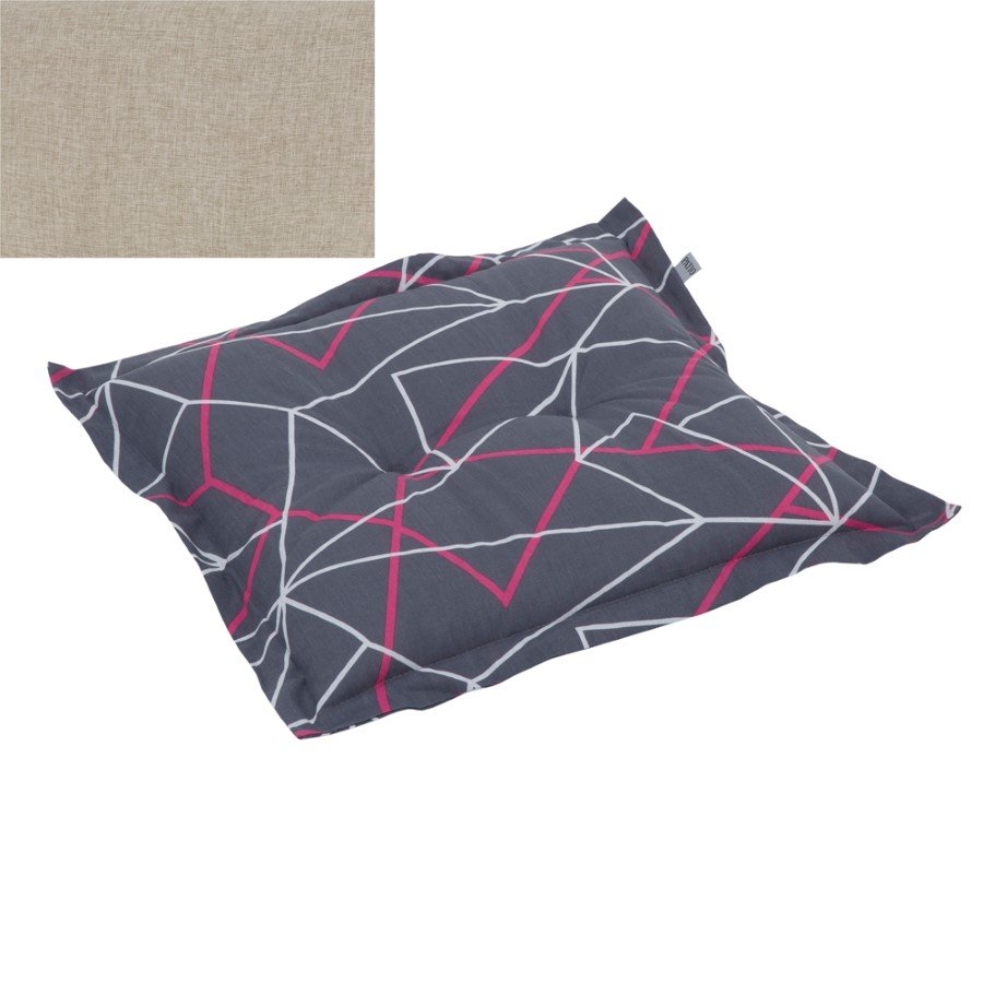 Pagalvėlė kėdei PATIO Capri Sitz D048-05FB, 45x50x8 cm, rusva, 100% olefinas