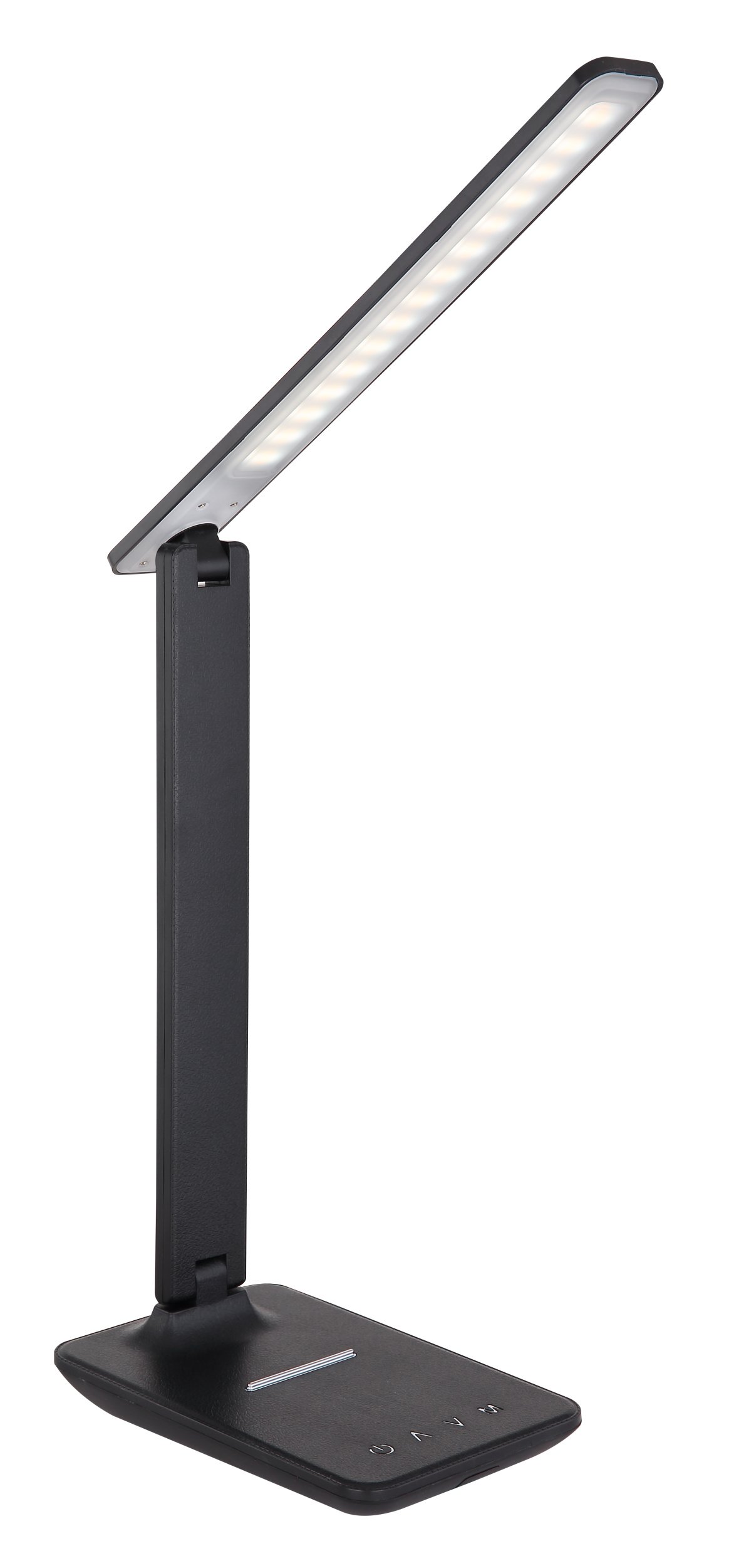Stalinis šviestuvas GLOBO Bulla, LED, 6 W, 230V, 550 lm, 3000/4500/6000 K, sensorinis valdymas, dimer., USB laidas, juodos sp., 420x115x565 mm, 58400S