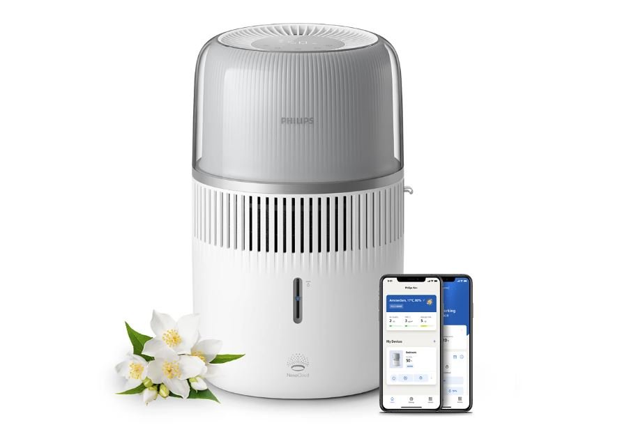 Oro drėkintuvas PHILIPS HU5710/00, 230 x 233 x 378 mm, 4,5 l, baltos sp..