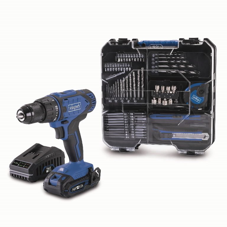 Mobilus meistro rinkinys SCHEPPACH C-DTB74/1-X, 20V, su 74 priedais