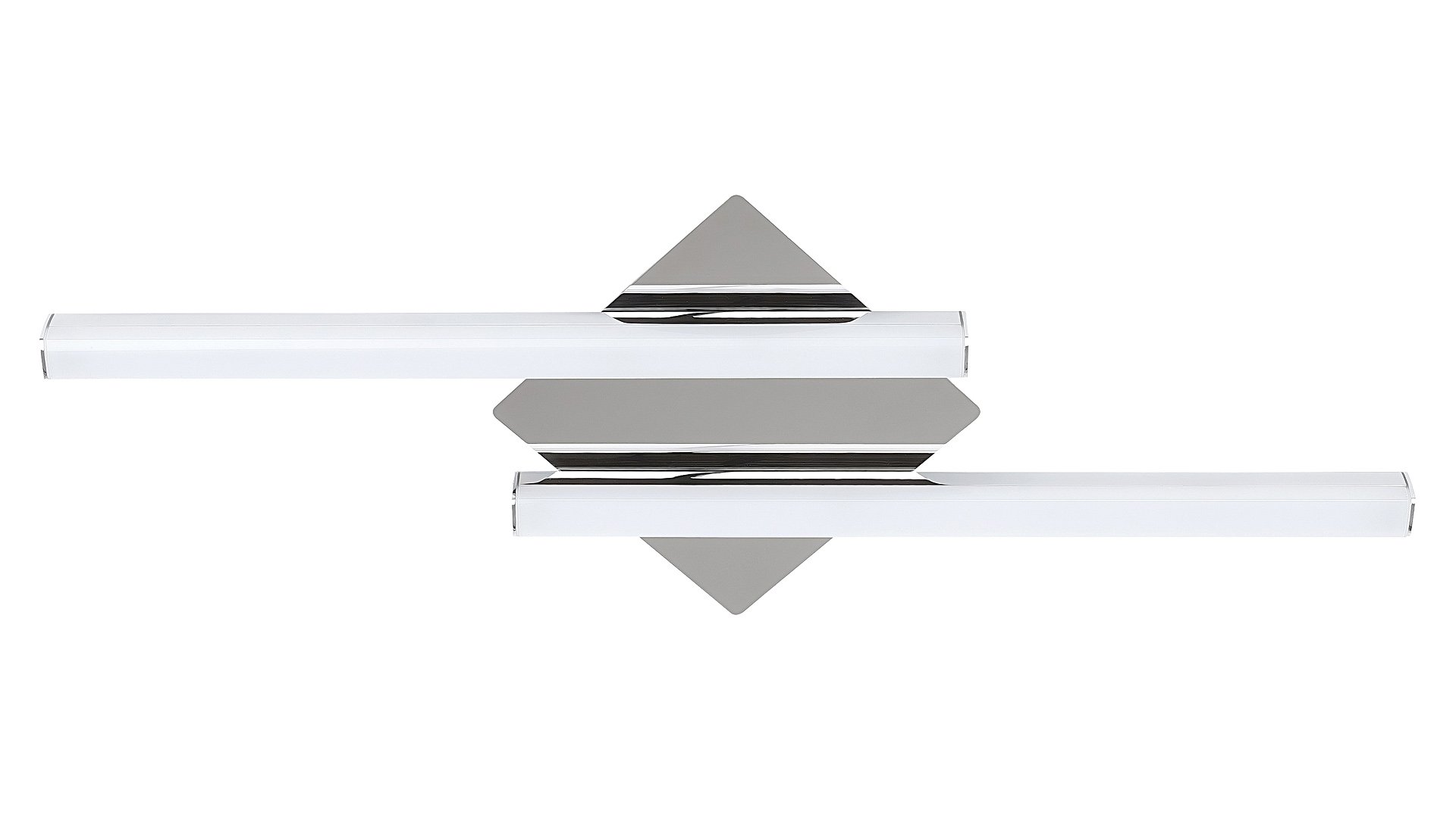 Lubinis vonios šviestuvas RABALUX Antonia, LED, 2 x 12W, 230V 50Hz, 4000K, 2360 lm, IP44, metalinis, chromo/baltos sp., 735 x 70 x 265 mm, 5895