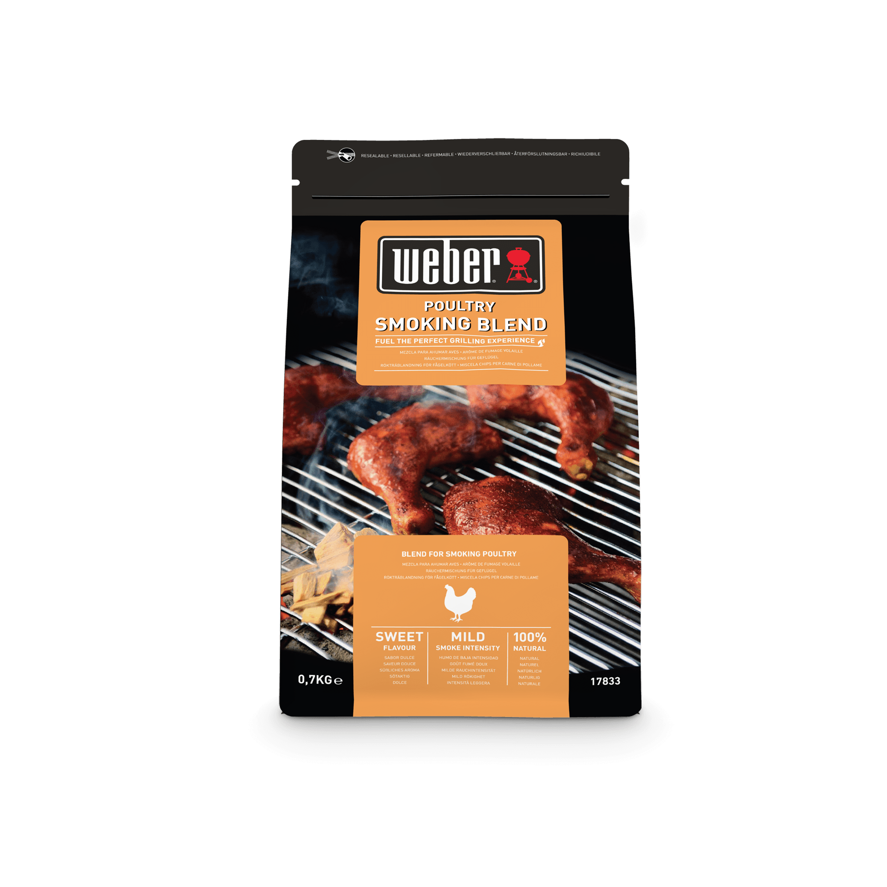 Rūkymo drožlės WEBER, vištienai, 700g
