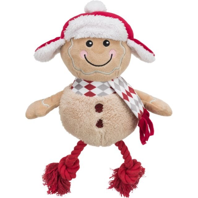 Žaislas šuniui TRIXIE Xmas, meduolis, pliušas/medvilnė, 34 cm