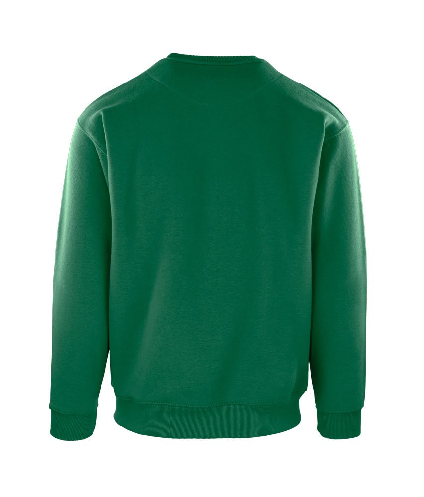 Džemperis HERVIN, žalia spalva, sudėtis: medvilnė 50%, poliesteris 50 %, XXL dydis, DŽ04