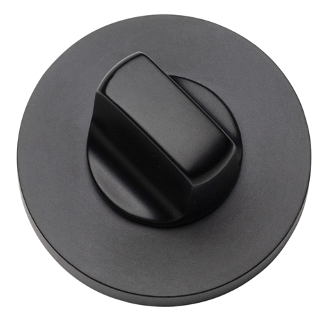 Užsuktukas WC INOVO Slim 17, juodas sp., apvalus Q5 + per. 6 mm