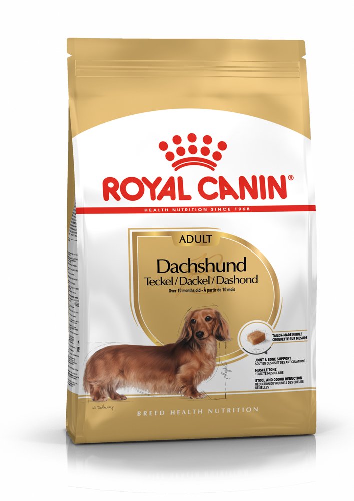 Sausas šunų ėdalas ROYAL CANIN, sausas visavertis ėdalas, specialiai taksų veislės šunims, (virš 10 mėnesių amžiaus), 1,5 kg