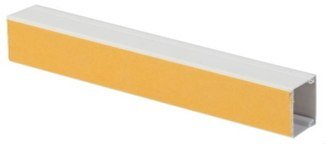 Kanalas kabeliui MIRSA M1698, lipnus, 2 m, PVC, 40 x 40 mm, baltos spalvos