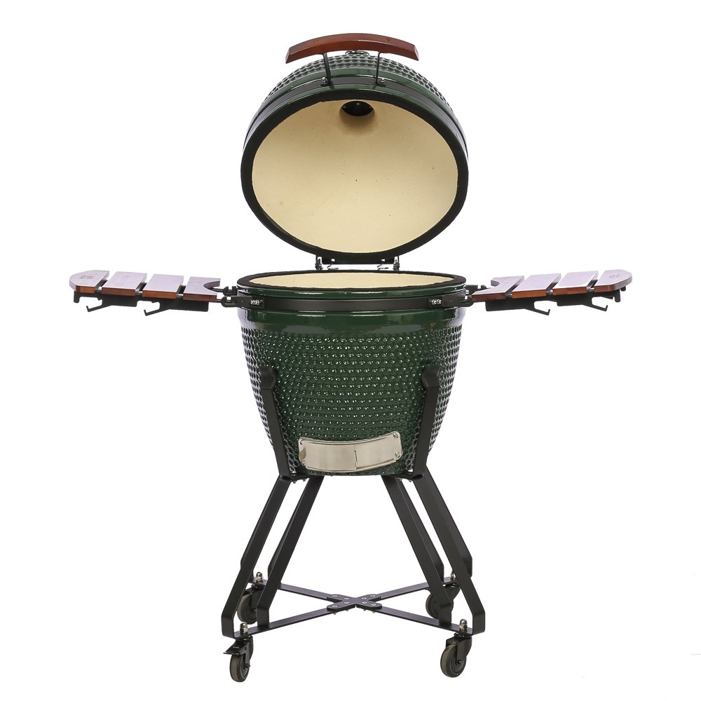 Anglies kepsninė TUNABONE Kamado Classic 21", M dydis, žalios spalvos