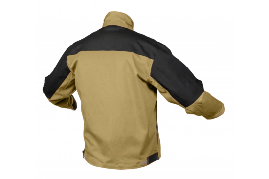 Švarkas HOGERT WORKWEAR Edgar, 97% medvilnė, 3% elastanas, smėlio spalva, XL (54) dydis, CE