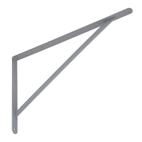 Lentynos laikiklis VELANO, WSWP 500 SZ 500x330x4,0 mm, pilkos spalvos, DMX 5352