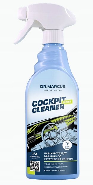 Automobilinis valiklis DR. MARCUS Cockpit Shine Cleaner, panelėms, 550 ml