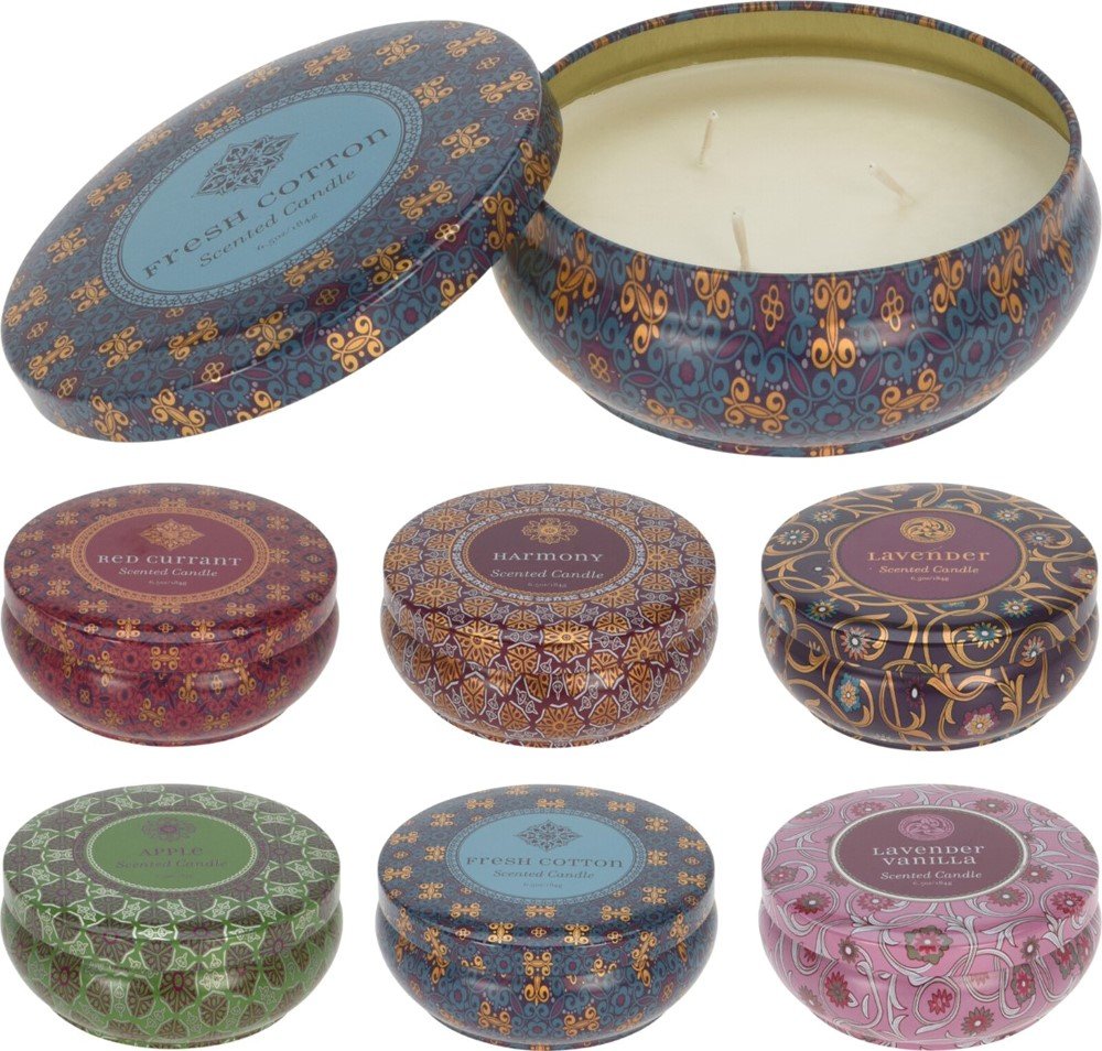 Žvakė indelyje, su dangteliu, 11 x 8,5 cm