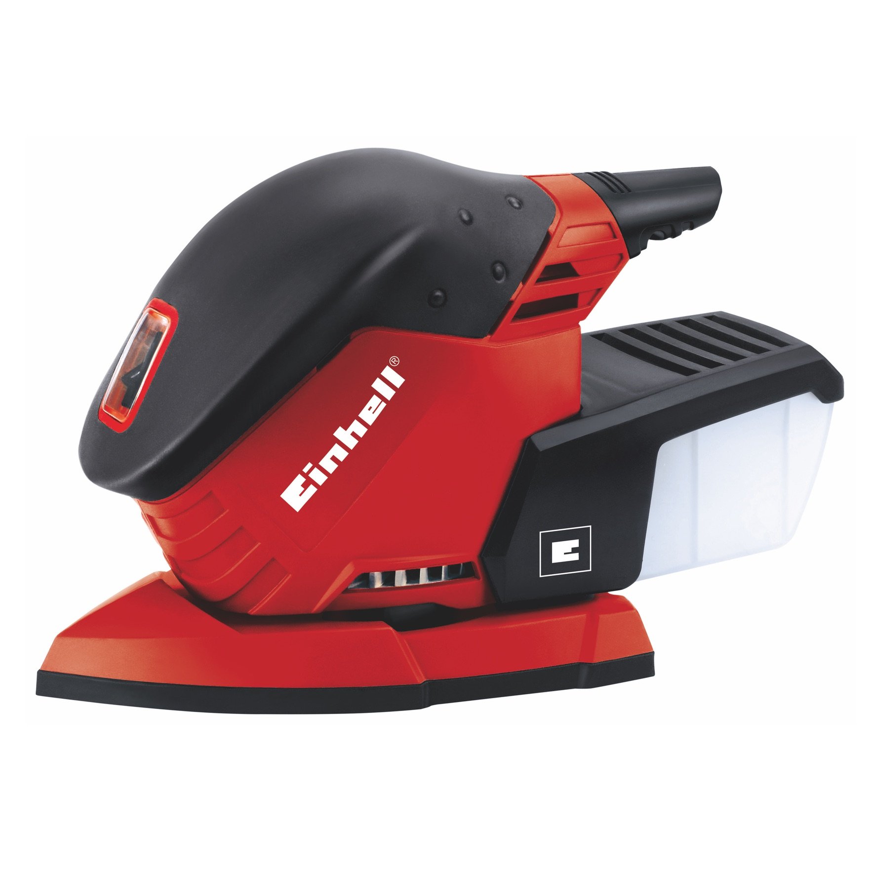Elektrinis delta šlifuoklis EINHELL TE-OS 1320, galia 130 W, šlifavimo popieriaus išmatavimai - 150 x 150 x 100 mm