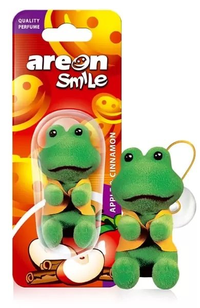 Automobilių oro gaiviklis AREON Smile Toy, Apple & Cinnamon, pakabinamas