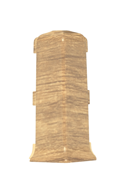 Grindjuostės išorinis kampas KORNER Siena Nr.814, spl. ąžuolas "Evora", 2 vnt.
