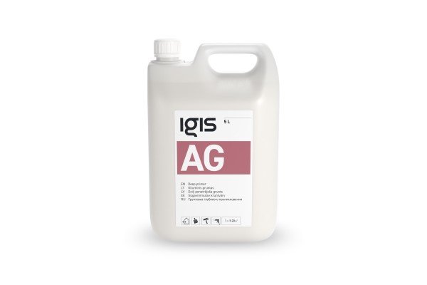 Giluminis gruntas IGIS Ag, 5 l, vidaus ir išorės darbams