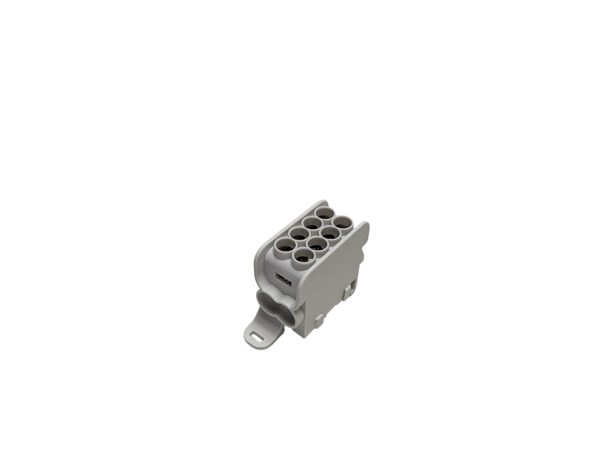 Paskirstymo gnybtas MOREK MAG1251A00, MAG25-2,  4 x 25 mm², pilkos spalvos					