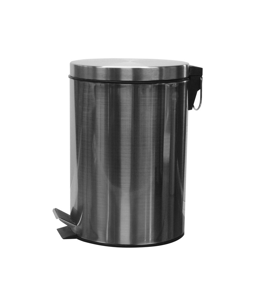 Vonios šiukšliadėžė BA-DE, 3L, nerūdijantis plienas, matinė, CP-3198 11