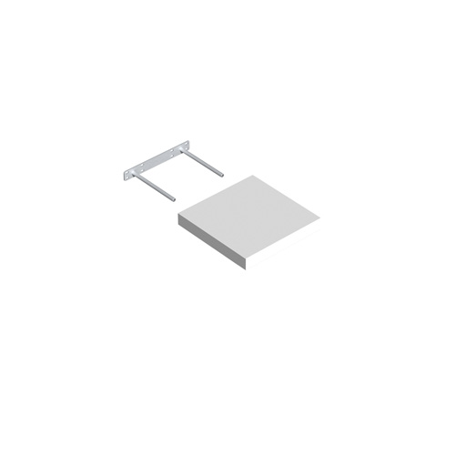 Lentyna VELANO, FS BI 24/24BI 240x240 mm, baltos spalvos, DMX 65050