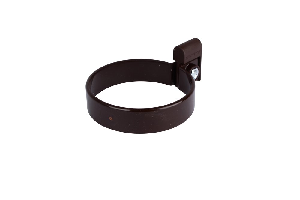 PVC lietvamzdžio apkaba MARLEY, 53mm, ruda spalva, 1 pak.- 2vnt., 318103