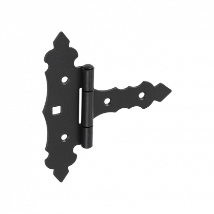 Lankstas DOMAX, ZOB 75, dekoratyvinis, spl. juoda, 75x35x130x2 mm, 7945012