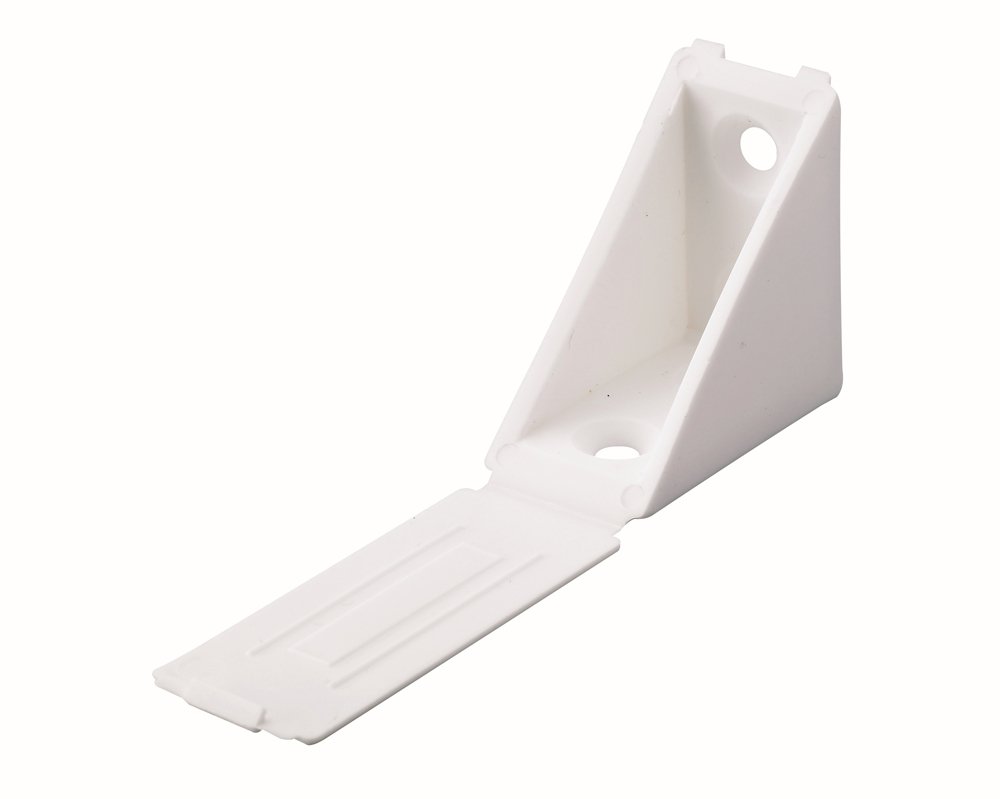 Tvirtinimo kampukas HETTICH, pak. 4 vnt. 31x31x24mm, baltos sp., 9100042