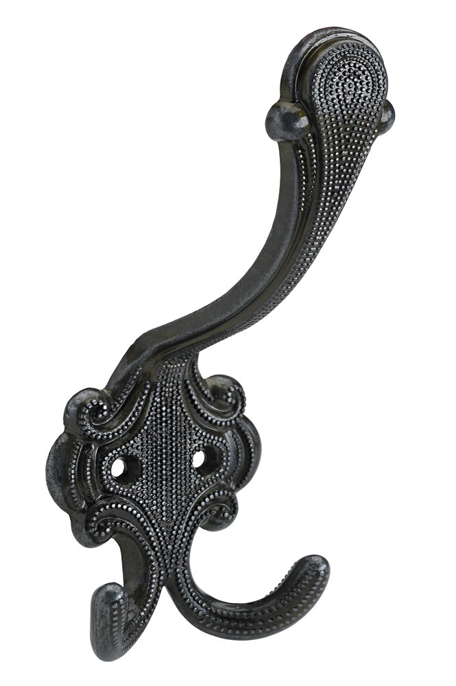 Rūbų kabliukas antik, dvig, did., HETTICH, sidabro sp., 4966