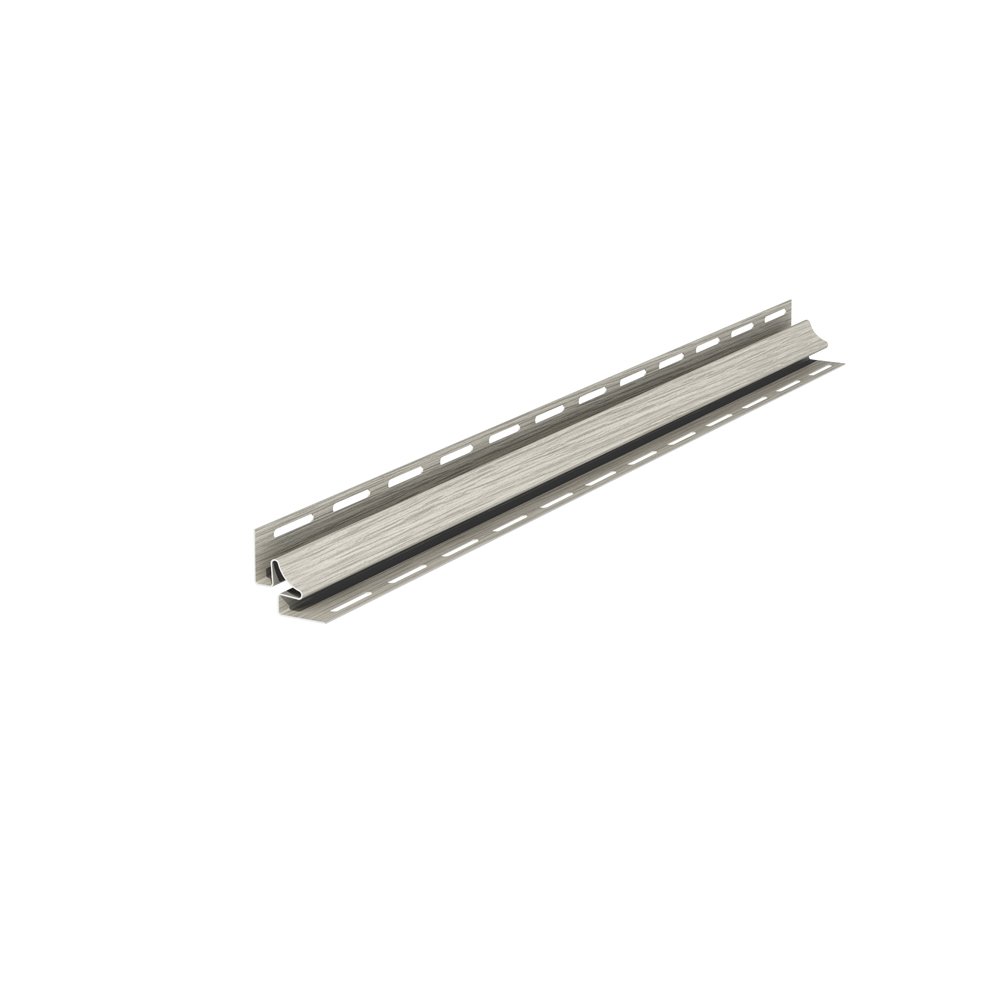 Vidinis PVC kampas SIDING VOX SVP13, matmenys 3050 mm ilgis, sidabrinio kedro spalva, 3008840