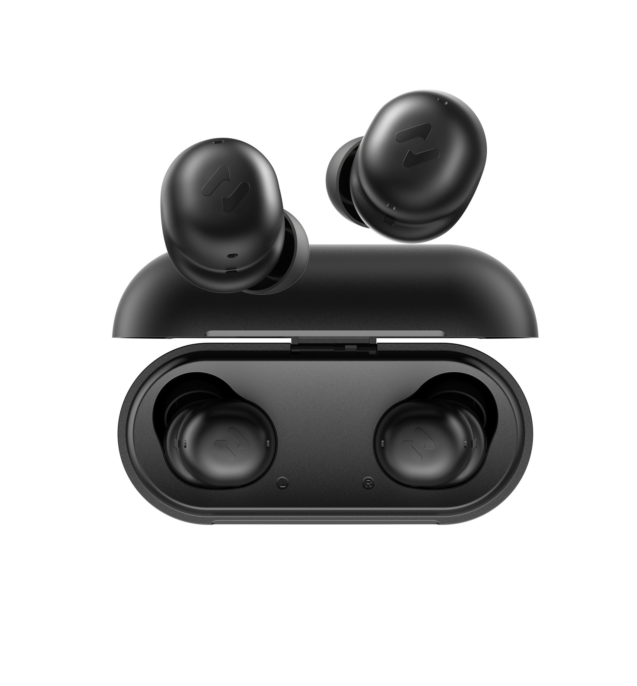 Įkraunamos belaidės ausinės HAVIT DOT 969,  veikimo laikas 7 val.,  juodos sp.