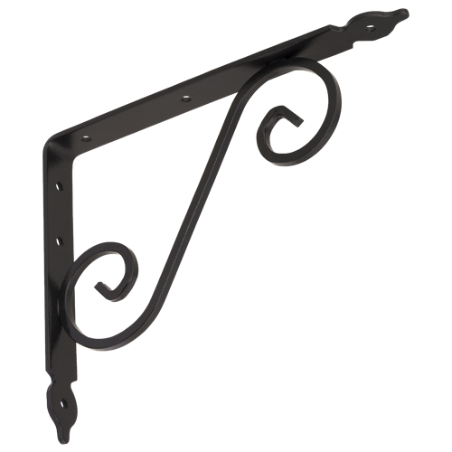 Lentynos laikiklis VELANO, WOZ 240 HC 240x190 mm, juodos spalvos, DMX 5922