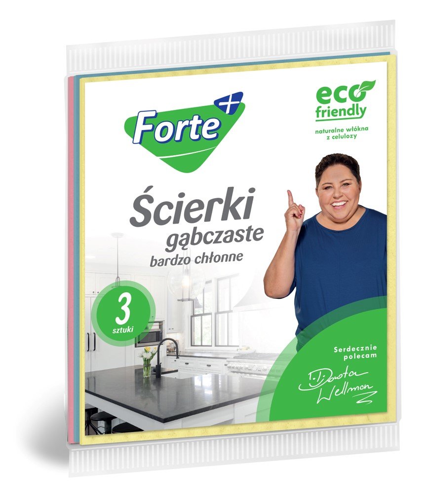 Šluostės FORTE+, 3 vnt.