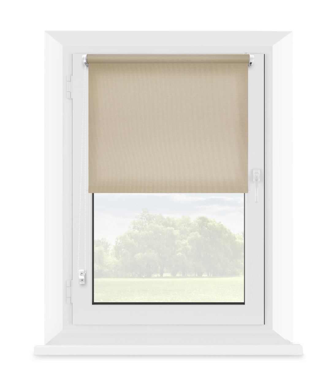 Ritininė užuolaida MARDOM Mohito, 73,5 x 150 cm, spl. smėlio