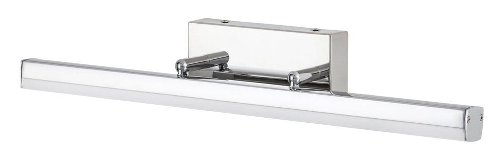 Sieninis veidrodžių ir paveikslų šviestuvas RABALUX Silas, LED, 18W, 230V 50Hz, 4000K, 1700 lm, IP44, metalinis, chromo sp., 627 x 80 x 100 mm, 5727