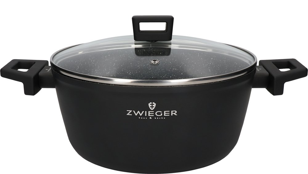 Puodas su dangčiu ZWIEGER Forte, 24 cm