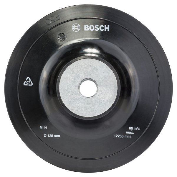 Atraminis diskas BOSCH, 125 mm, 12 500 aps./min., D125 mm, 1 vnt.