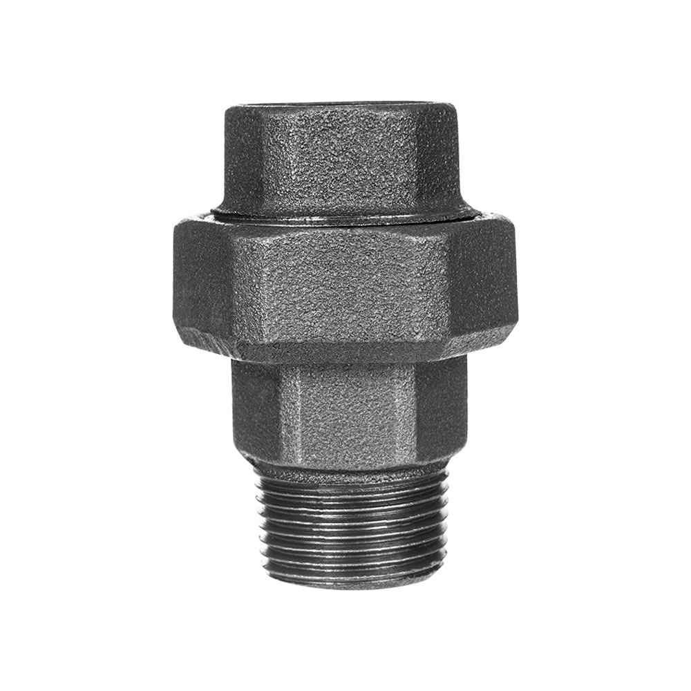 Išardoma ketinė jungtis GEBO, d50, 2'', vidus/išorė, juoda sp.