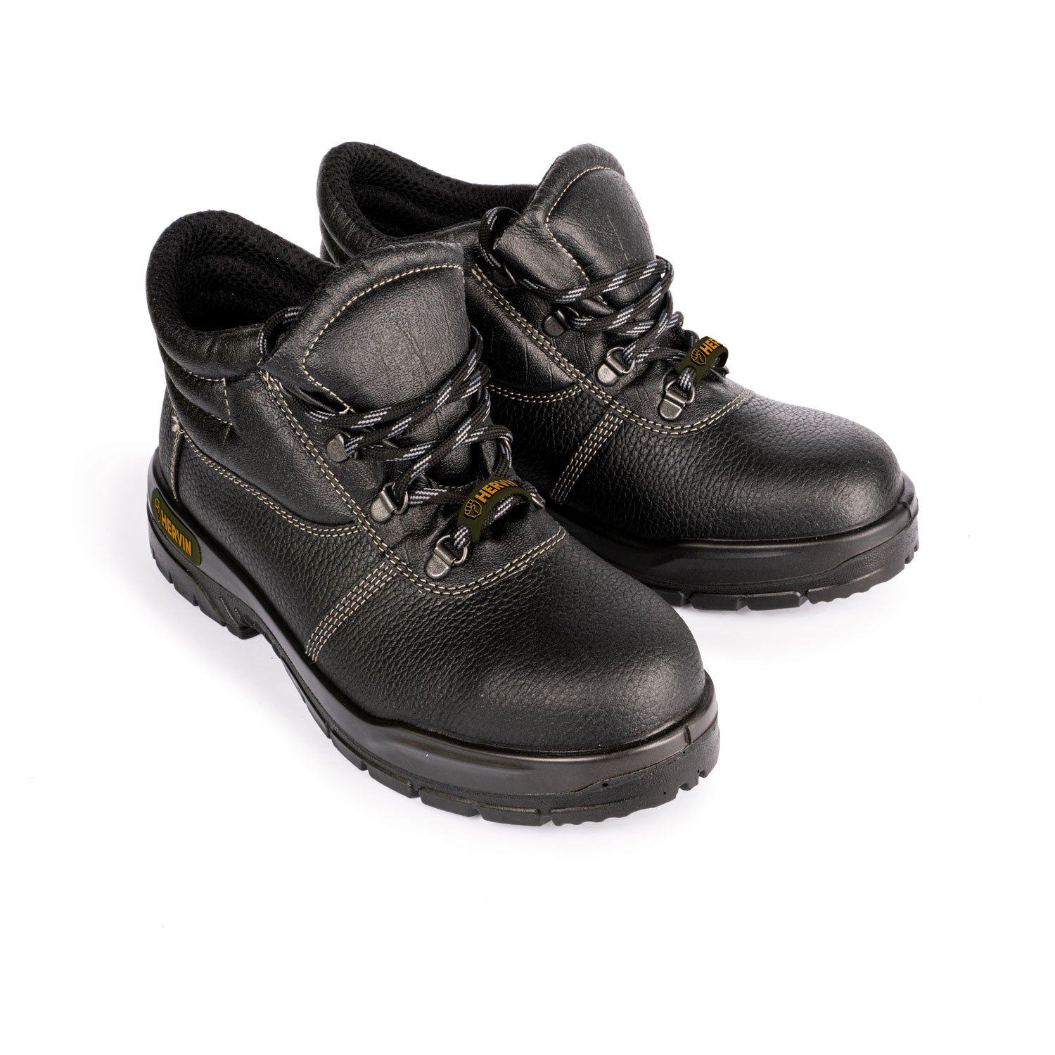 Darbo batai HERVIN, 46 dydis, juoda spalva, CE, MALKIN-46