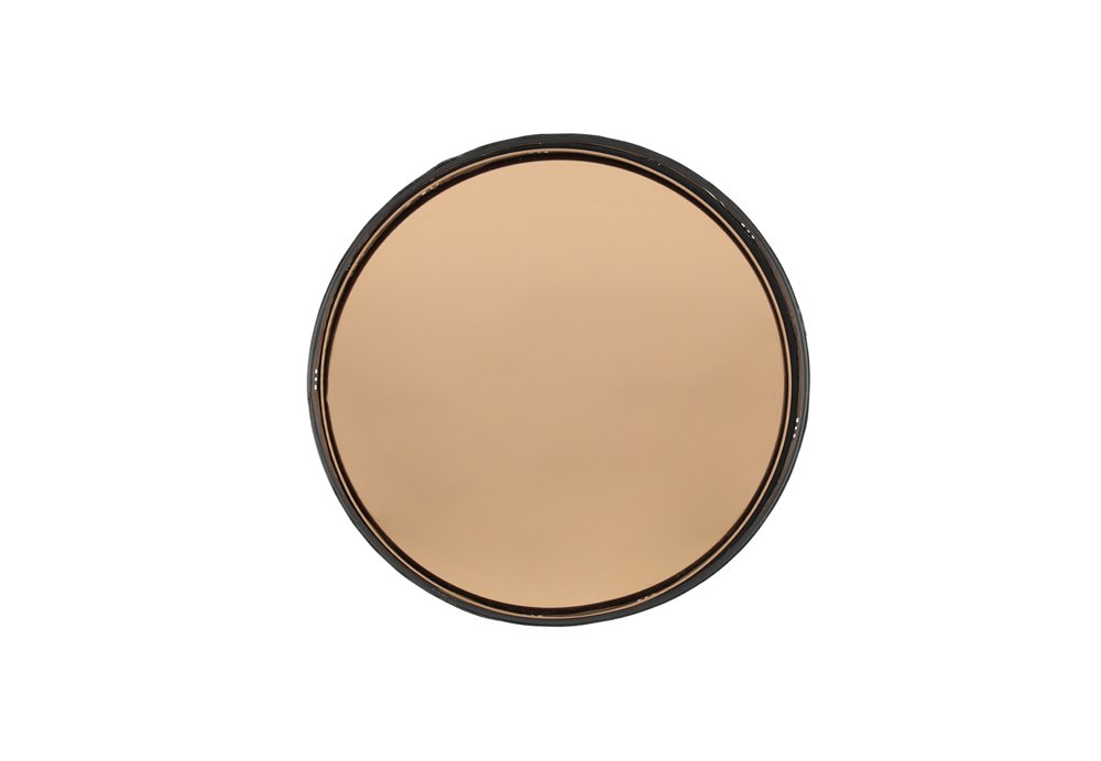 Padėkliukas dekoravimui 4LIVING Stardust, metalinis, skermuo 20 cm, aukštis 5,3 cm